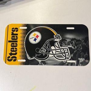 Pittsburgh Steelers vanity license plate